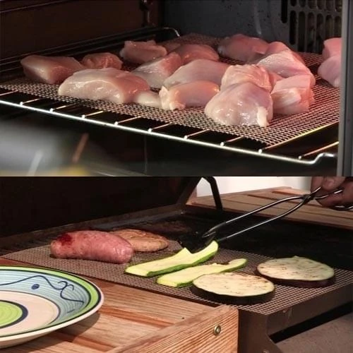 ML Grill Mat Rechthoek 6 ML Grill Mat Rechthoek - Afbeelding 4