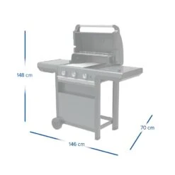 Campingaz 3 Series Select S Gasbarbecue -Weber Winkel 78019 campingaz 3 series select s gasbarbecue