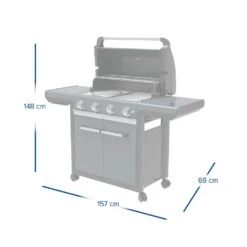 Campingaz 4 Series Premium S Gasbarbecue -Weber Winkel 78029 campingaz 4 series premium s gasbarbecue