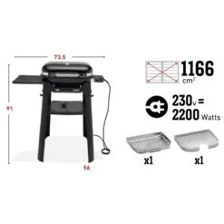 Weber Lumin Compact Elektrische Barbecue Met Onderstel -Weber Winkel 95864 weber lumin compact elektrische barbecue met onderstel