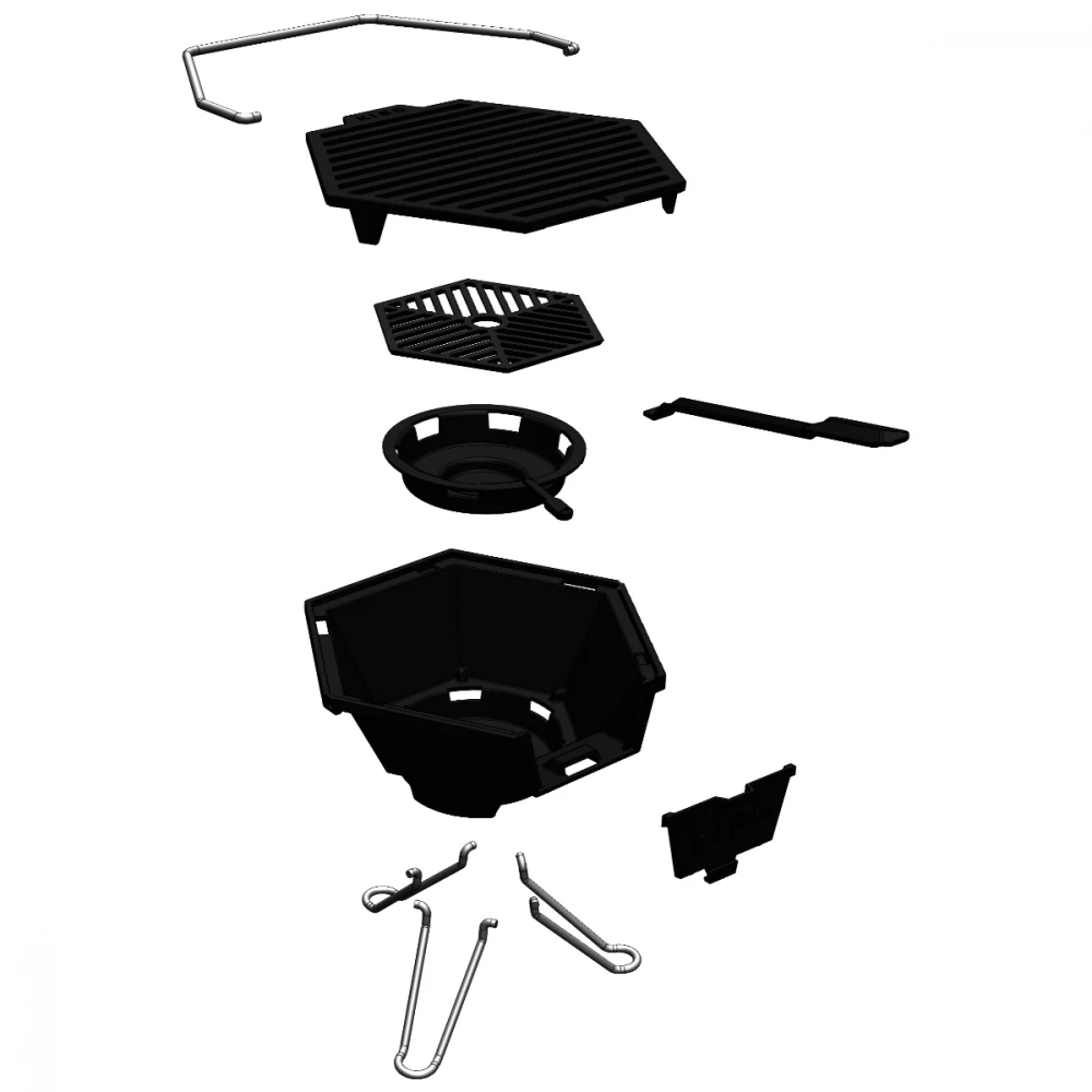 Windmill Kibo Gietijzeren Grill Model 3.0 4 Windmill Kibo Gietijzeren Grill Model 3.0 - Afbeelding 2